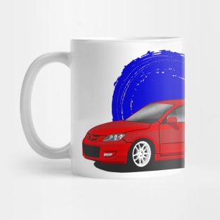 Red Mazda 3 MPS Mug